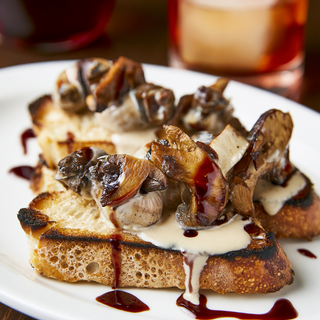 Lumache & Mushroom Bruschetta