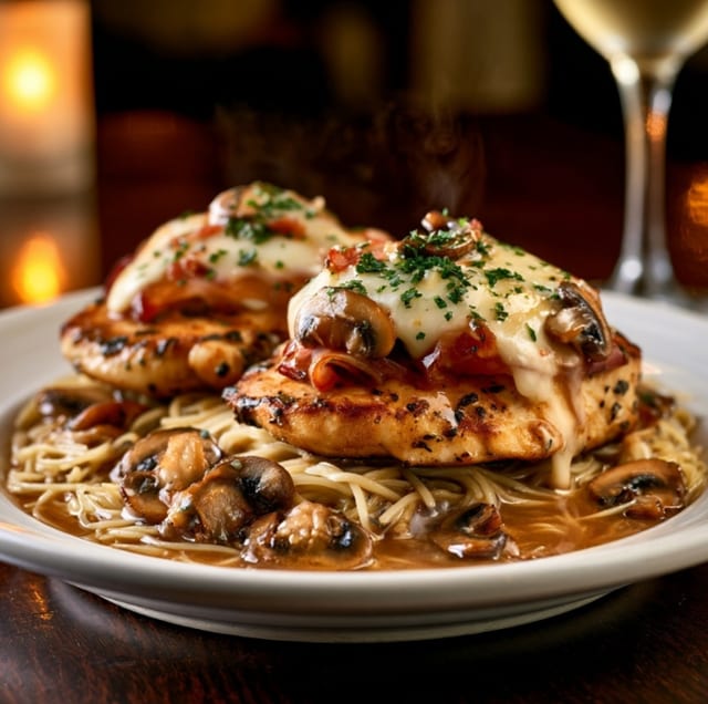 Chicken Saltimbocca.