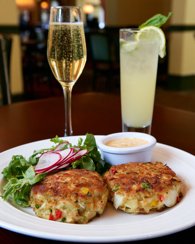 Maryland-Style Crab Cakes.