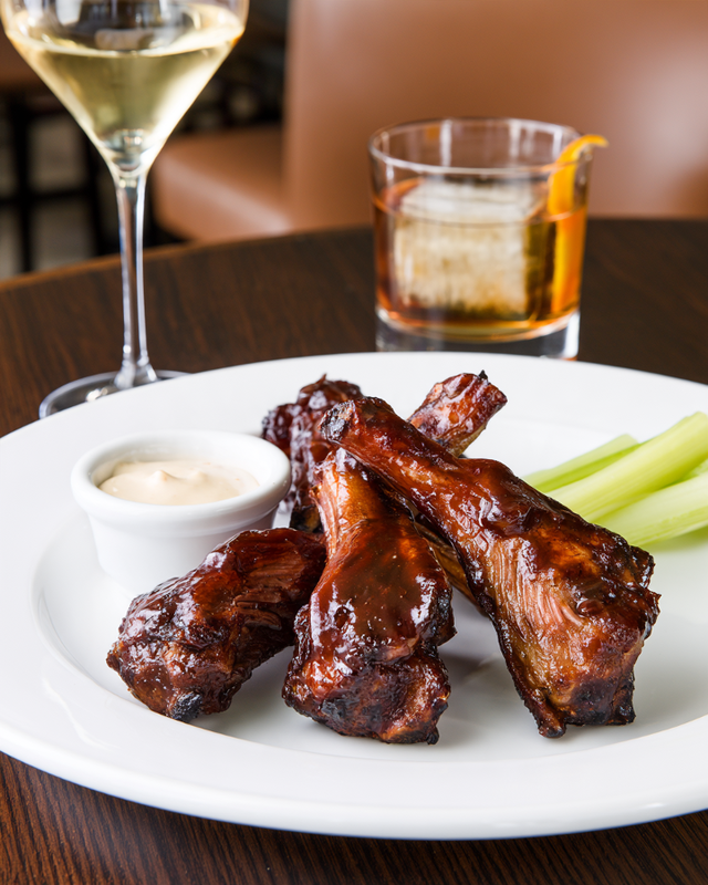 BBQ Pig Wings.