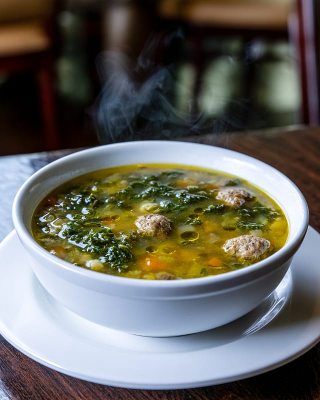 Italian Wedding Soup.