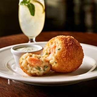 Atlantic Arancini with Smoked Salmon