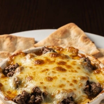 Baked Beef & Cheese Dip.