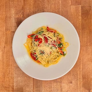 Capellini w/ SHRIMP