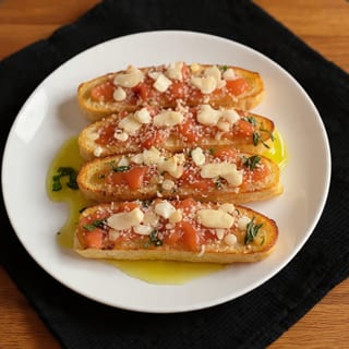 Traditional Italian Bruschetta