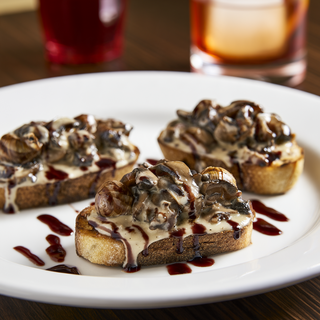 Lumache & Mushroom Bruschetta